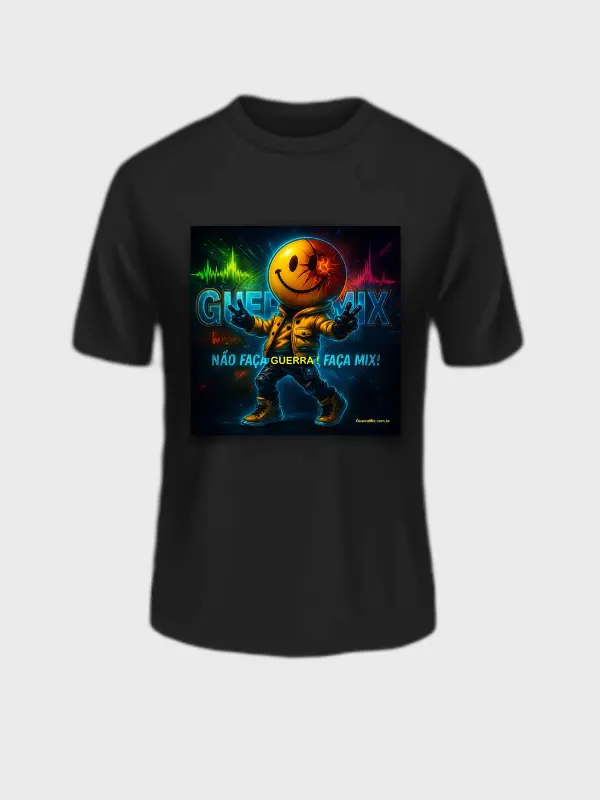 Camiseta Não Faça Guerra Faça Mix