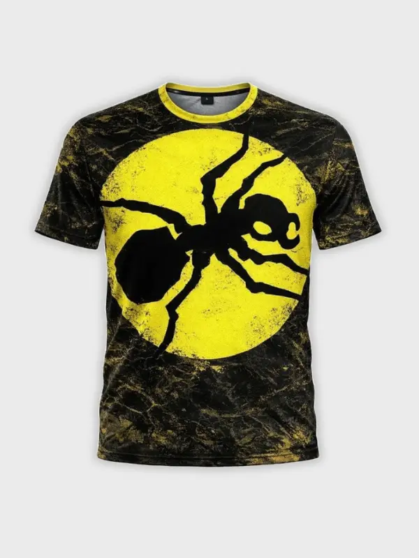 Camiseta Ant Yellow Black