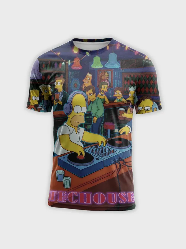 Camiseta DJ Homer
