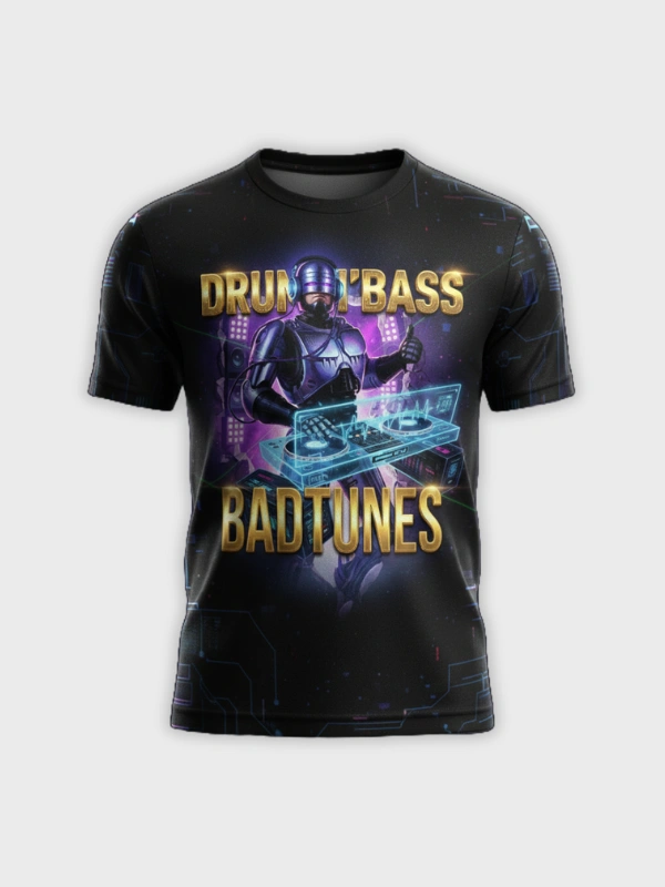 Camiseta Drum'n'Bass Badtunes