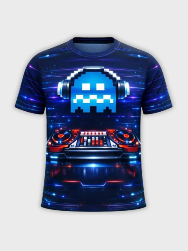 Camiseta DJ Pacman