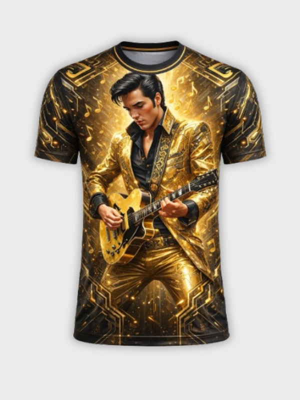 Camiseta Elvis Is Not Dead