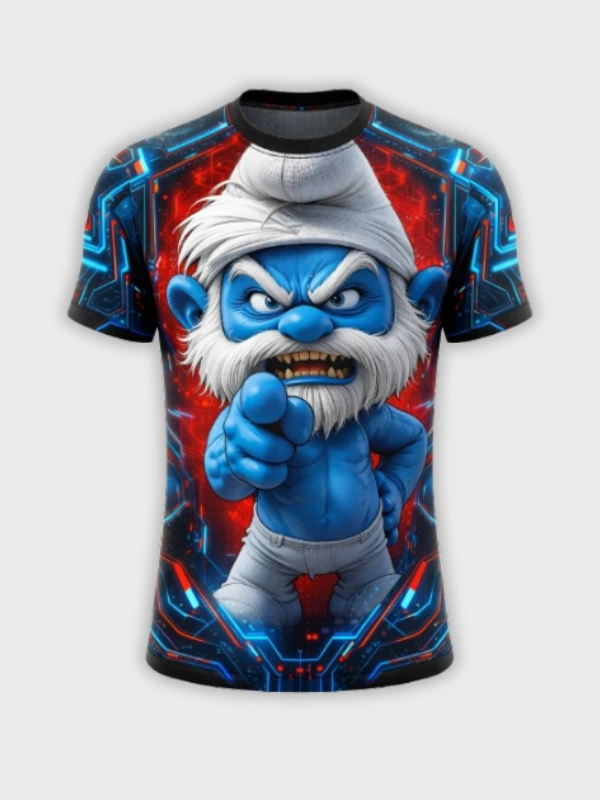 Camiseta Papai Smurf Bad