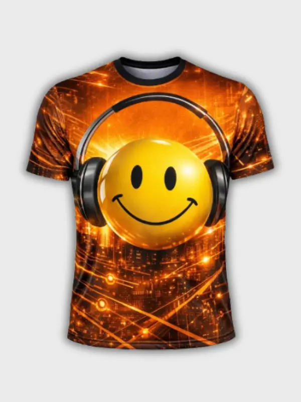 Camiseta Smile DJ