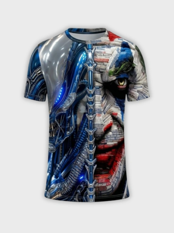 Camiseta Alien vs Coringa