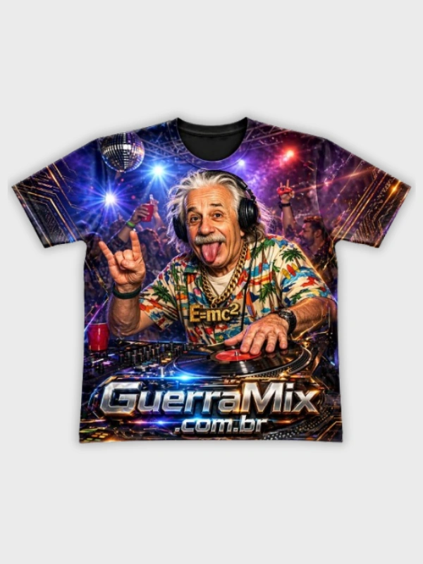 Camiseta Einstein DJ Havaii