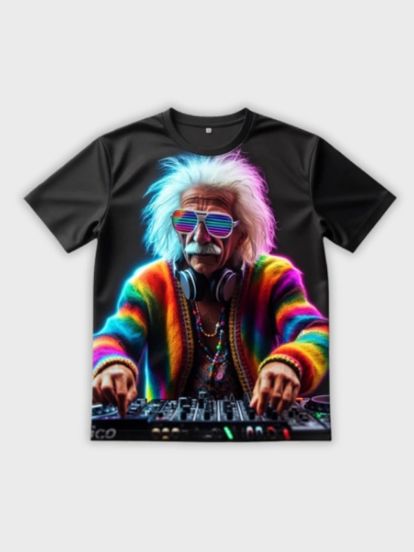 Camiseta Einstein DJ