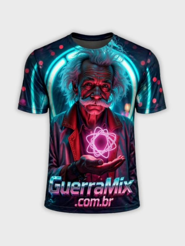 Camiseta Einstein Virtual GuerraMix