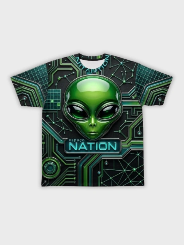 Camiseta Espaço Nation