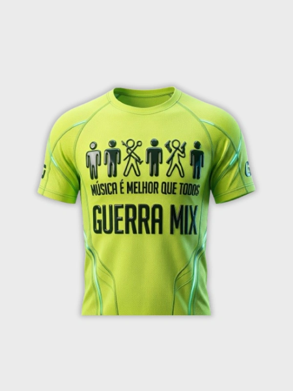 Camiseta Música GuerraMix