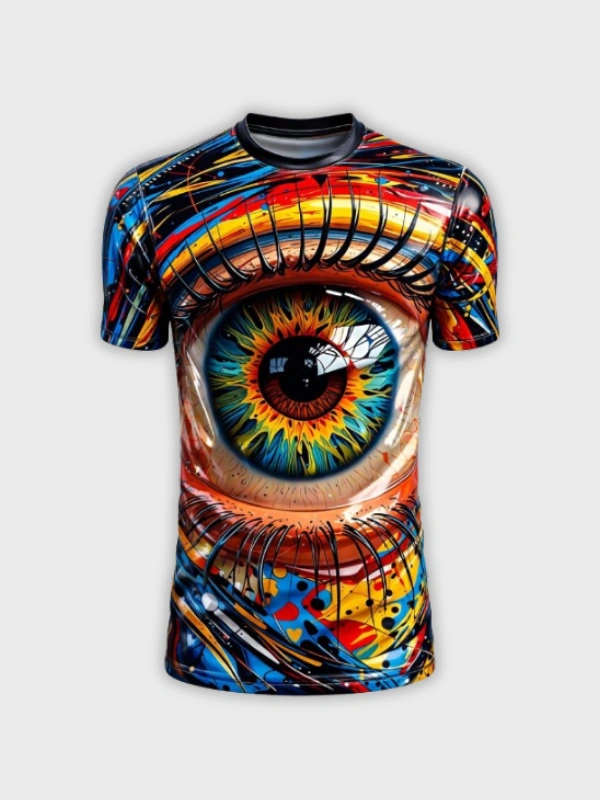 Camiseta Olho Color Psy