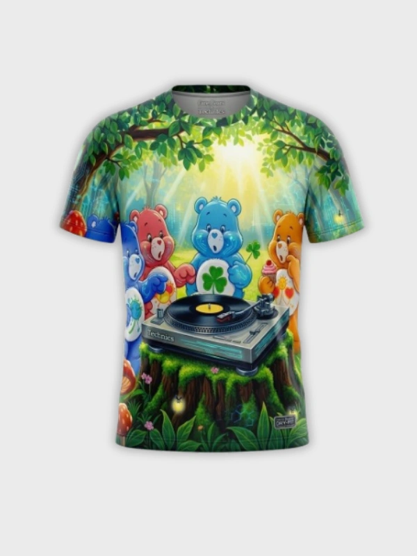 Camiseta Os Ursinhos Carinhosos DJs