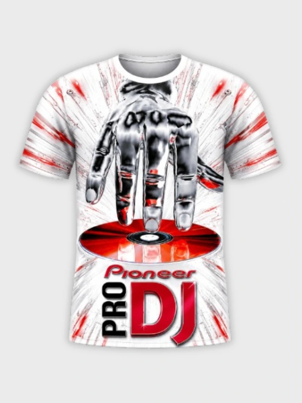 Camiseta Pioneer Pro DJ Branca
