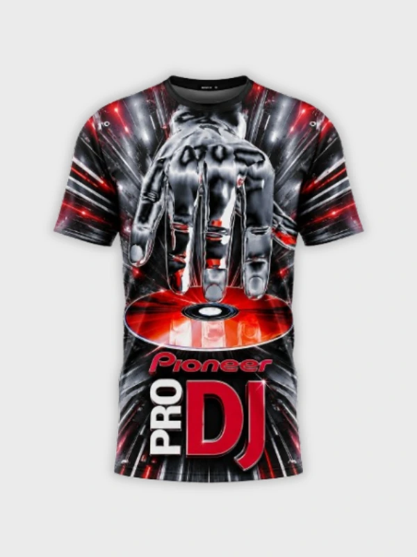 Camiseta Pioneer Pro DJ Preta