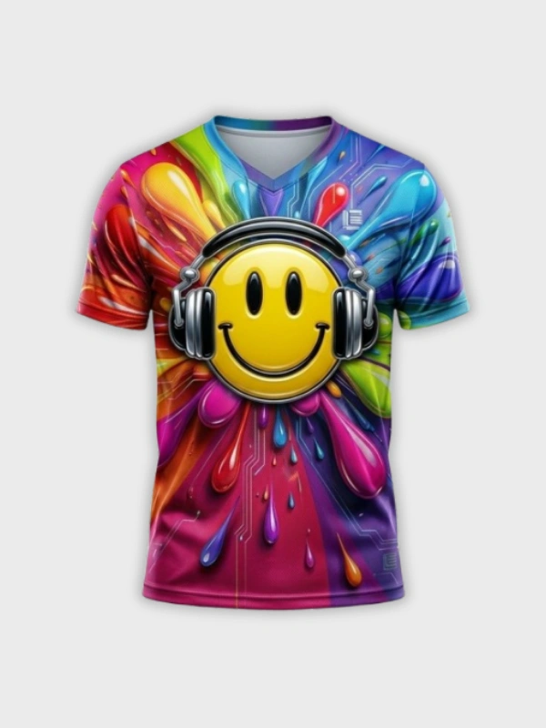 Camiseta Smile Fone DJ