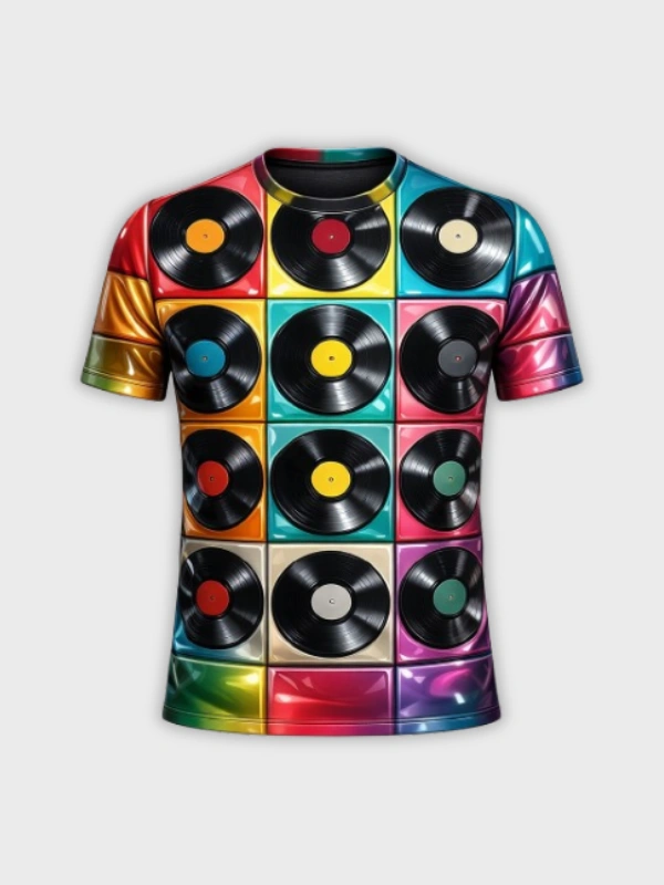 Camiseta Vinyl Station